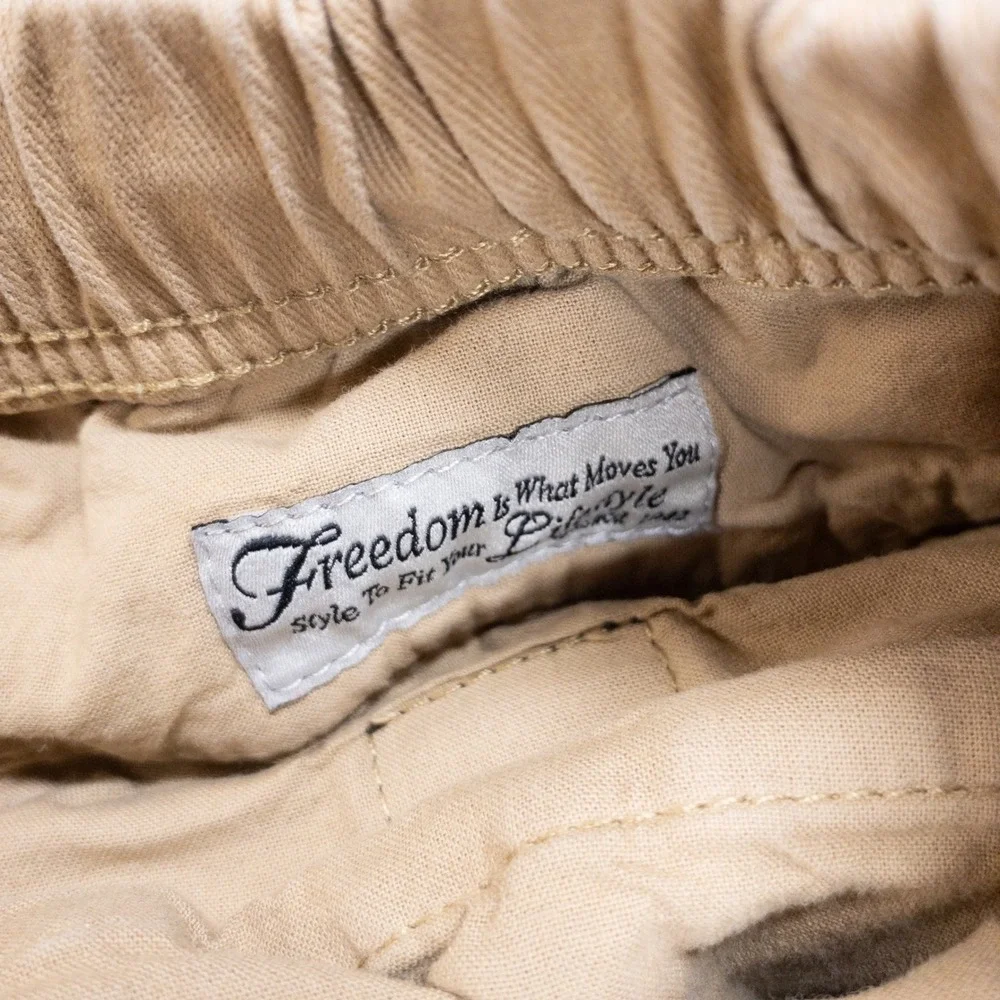 Gramicci G-Shorts Mens Large Khaki Tan Cotton Twill Climbing Hiking Shorts Belt
